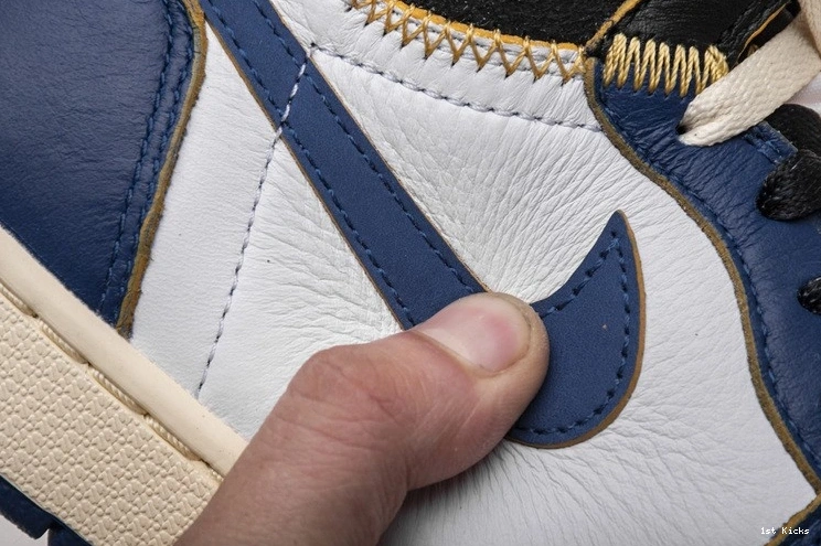 1 Union Los Toe Jordan Retro x Angeles High BV1300-146 Blue 0513